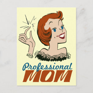 Professional Mum Postcard