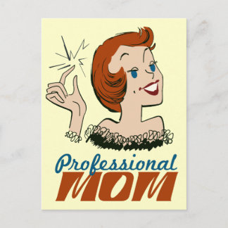 Professional Mum Postcard