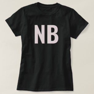 Professional Nail Salon Modern Minimalist Staff T-Shirt