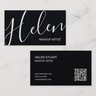 Professional Name Modern Script Business Card