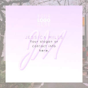 Professional Name & Slogan Template   Light Purple