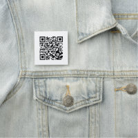 Professional Name Tag with Scannable QR Code