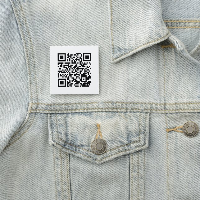 Professional Name Tag with Scannable QR Code (In Situ)