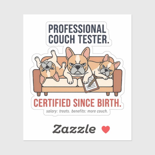 Professional Nap Expert French Bulldog (Sheet)