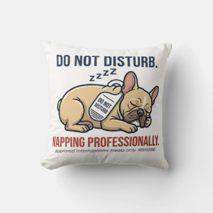 Professional Napper: A 'Do Not Disturb' Day Cushion