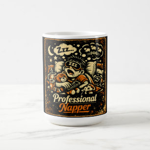 Professional Napper – Elite Sleep Humour Career Coffee Mug