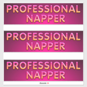 Professional Napper Typography