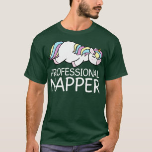 Professional Napper Unicorn Funny Unicorn T Shirts