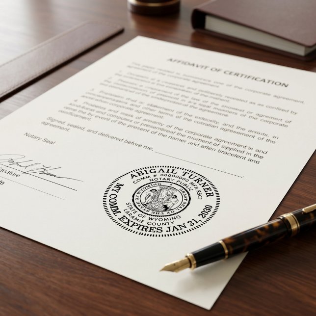 Professional Notary Public | Custom States Self-inking Stamp (Creator Uploaded)