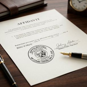 Professional Notary Public States Of California Self-inking Stamp