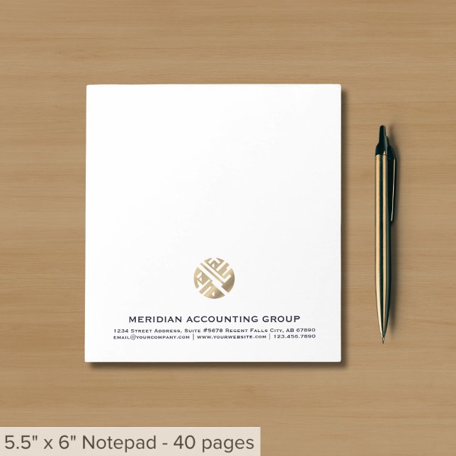 Professional Notepad Custom Logo (Creator Uploaded)