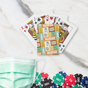 Professional Nurse Iconic Designed Playing Cards