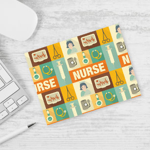 Professional Nurse Iconic Designed Postcard