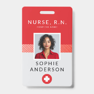Professional Nurse ID Badge