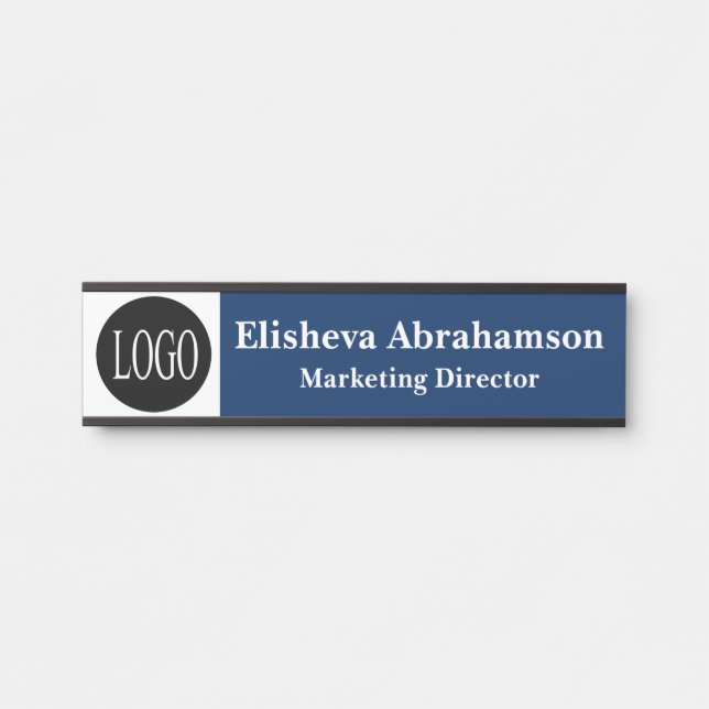 Professional Office Door Sign Signs Name Plate (Front)