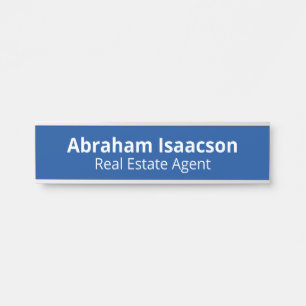 Professional Office Modern Door Sign Name Plate