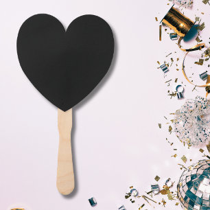 Professional Onyx Black Colour   Classic Elegant  Hand Fan