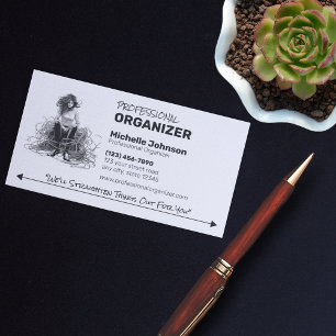 Professional Organiser Business Card