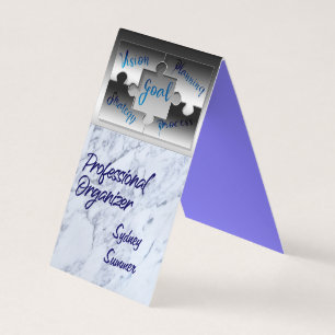 Professional Organiser Business Card