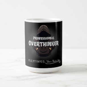 Professional Overthinker Funny Custom Name Mug