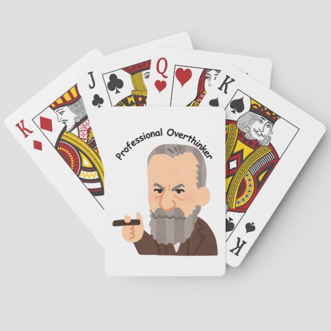 Professional Overthinker Playing Cards (Back)