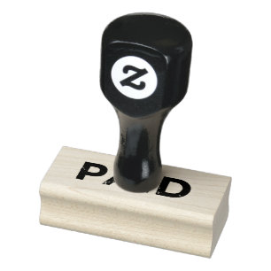 Professional PAID Wood Art Rubber Stamp for