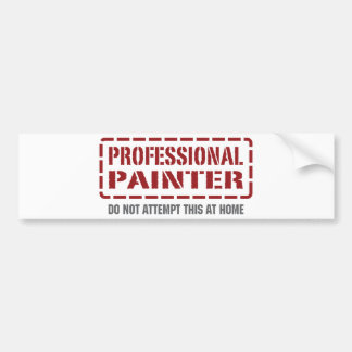 Professional Painter Bumper Sticker