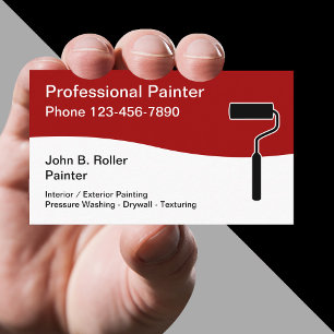 Professional Painter Business Cards