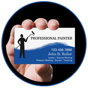 Professional Painter Business Cards
