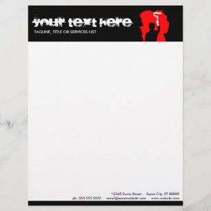 professional painter custom letterhead