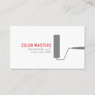 Professional Painting, Painter Business Card