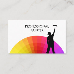 Professional Painting Service Business Card