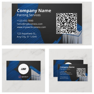 Professional Painting Services Business Card