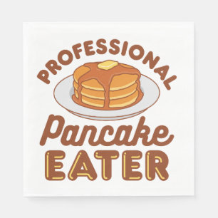 Professional Pancake Eater Napkin
