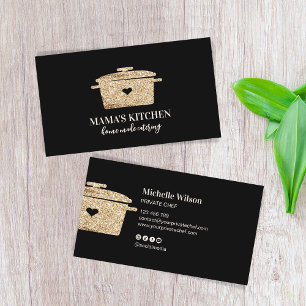 Professional Personal Chef Catering Restaurant Business Card