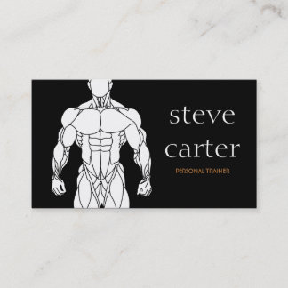 professional Personal Trainer / Bodybuilder Card