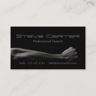 professional Personal Trainer / Bodybuilder Card