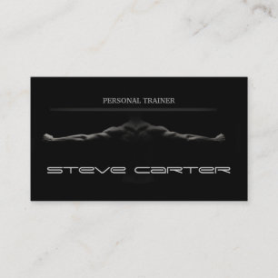 professional Personal Trainer / Bodybuilder Card