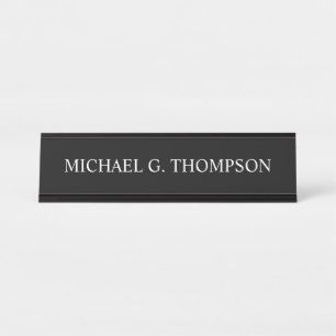 Professional Personalised Name Desk Name Plate