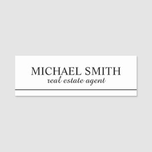 Professional Personalised Name Tag