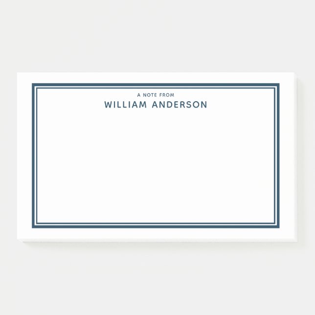  Professional Personalised Post-it Notes (Front)