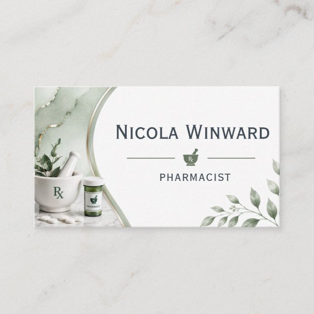 Professional Pharmacist Card (Front)