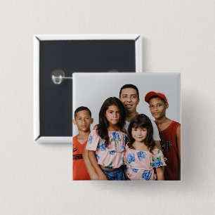 Professional Photo 2 inch Square 15 Cm Square Badge