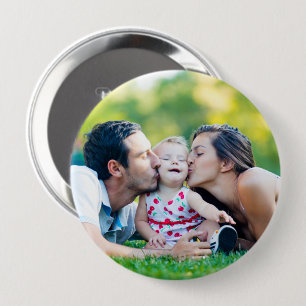 Professional Photo 4 inch 10 Cm Round Badge