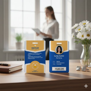 Professional Photo ID Badge - Customise with Logo