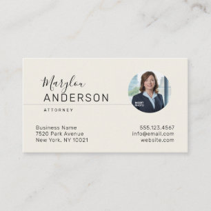 Professional (PHOTO INSERT) UNISEX - Business Card