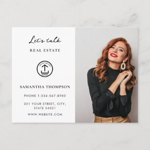 Professional Photo Real Estate Marketing Postcard