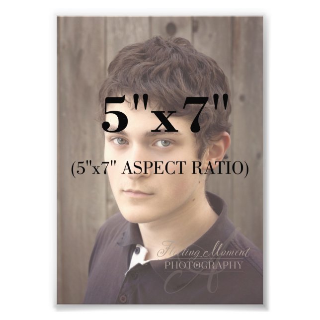 Professional Photo Template 5 x 7 Aspect Ratio (Front)