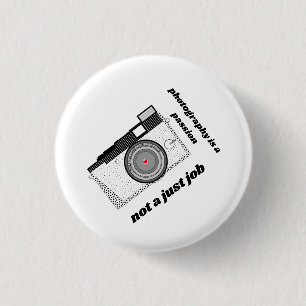 Professional Photographer 3 Cm Round Badge