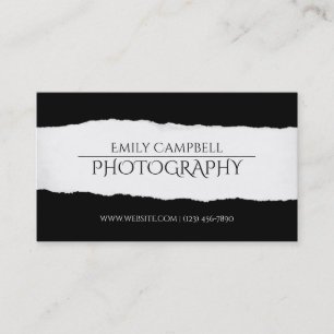 Professional Photographer Business Card
